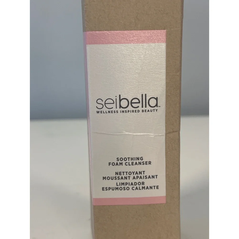 NEW in box Sei Bella Honey & Rose Soothing Foam Cleanser 5oz Facial Hydrating